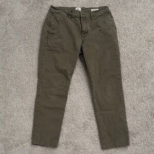 Men's Olive Chinos